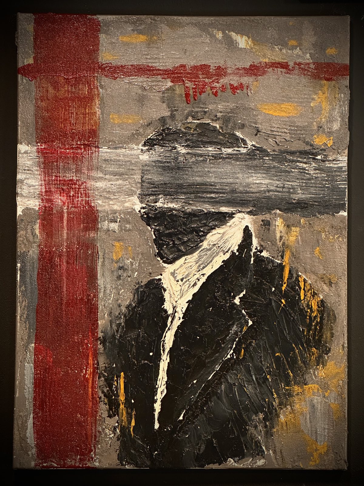 Unknown V - obraz akrylowy Adriana Ottenbreita, 55 × 75 cm